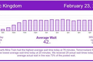 A Return to Normalcy – Disney World Wait Times for Tuesday, February 23, 2021