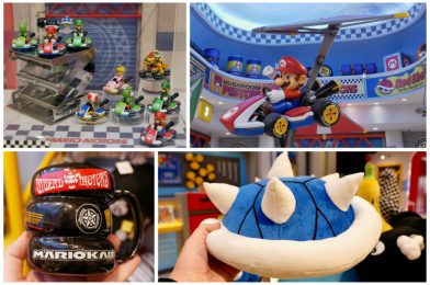 PHOTOS, VIDEO: Check Out Special Mario Kart Merchandise Available at Super Nintendo World’s Mario Motors Shop