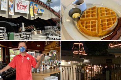 WDWNT Daily Recap (2/21/21): Beauty and the Beast Stage Turned Dining Area, Captain’s Sing-Along Brunch Review, More New Cast Member Costumes, Main Street USA Lights Up the Night at Disneyland, and More