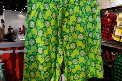 PHOTOS: New Mickey Avocado Lounge Shorts Available at Walt Disney World