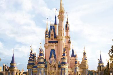 CONCEPT ART: Cinderella Castle’s 50th Anniversary Decor Revealed for The Magic Kingdom