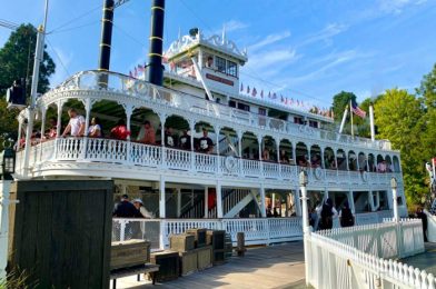 PHOTOS and VIDEO! The Complicated Way the Liberty Belle Riverboat Is Moved in Magic Kingdom