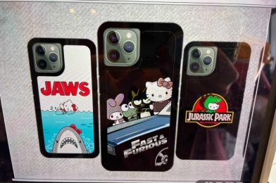 PHOTOS: New Parody Hello Kitty “Fast & Furious” Shirt and Customizable Phone Cases Available at Universal Orlando Resort