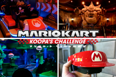 PHOTO & VIDEO TOUR – Ride Mario Kart: Koopa’s Challenge With & Without AR Headset and Tour The Full Queue in Super Nintendo World