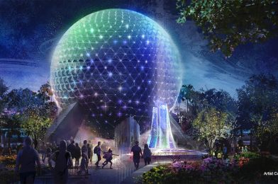 Disney Confirms Addition of Lights Covering Spaceship Earth Exterior for Permanent New Nighttime Look