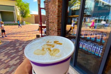 Review: New GIANT DONUTS and Latte Art in Disney World!