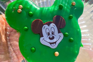 REVIEW: What’s Green, Boozy, and COVERED in Sprinkles? Disney World’s New Milkshake!