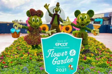 PHOTOS: New Passholder Exclusive Mask Arrives at EPCOT’s Flower & Garden Festival