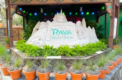 NEW ‘Raya and the Last Dragon’ Artwork Debuts at Downtown Disney