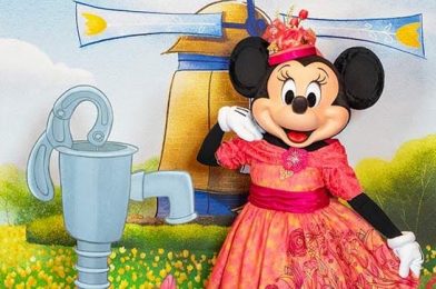 PHOTOS: Tokyo Disneyland Debuts Springtime Character Outfit at Minnie’s Style Studio