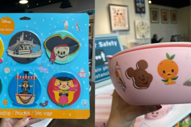 PHOTOS: NEW Jerrod Maruyama x Disney “Kingdom of Cute” Coasters and   Travel Bowl Arrive at Disneyland Resort