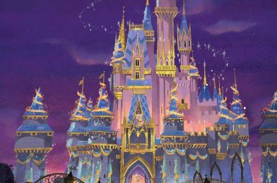 Disney Reveals Full Illustrations of 50th Anniversary Cinderella Castle