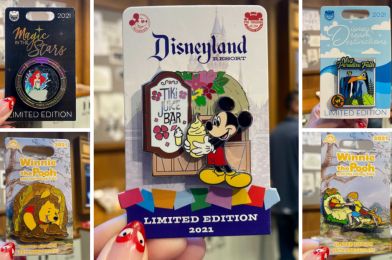 PHOTOS: New Limited Edition Pins Featuring “Winnie the Pooh” Anniversary, “Up”, “The Little Mermaid”, and More Arrive at Disneyland Resort