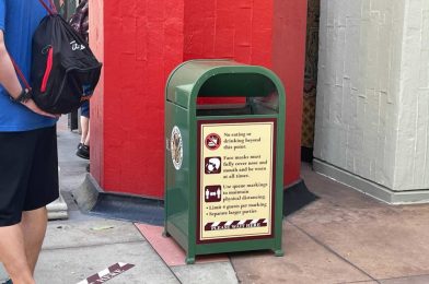 PHOTOS: A Few New Signs Limit Four Guests Per Physical Distancing Marker at Disney’s Hollywood Studios Attractions