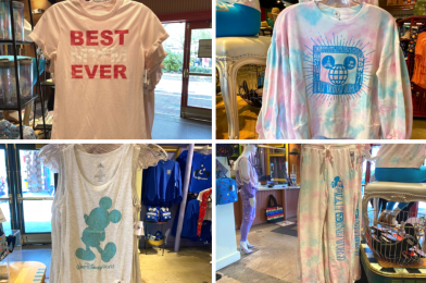 PHOTOS: New Spring-Ready Pastel and Tie-Dye Apparel Arrives at Walt Disney World