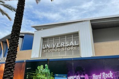 PHOTOS: Work Continues on Exterior of New Universal Studios Store in Universal Orlando CityWalk