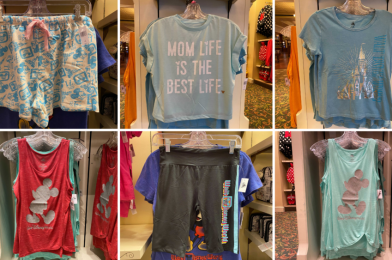 PHOTOS: New Walt Disney World Branded Tees and Shorts Arrive at Magic Kingdom