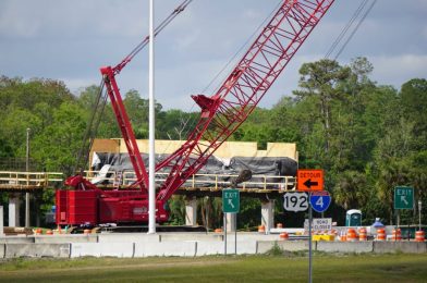 PHOTOS: Ramp Construction for Traffic Flow Improvement Continues Near Magic Kingdom