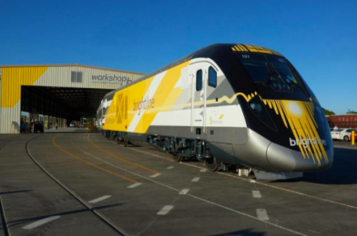 VIDEO: See the Progress of the Airport Train to Disney World From the Sky!