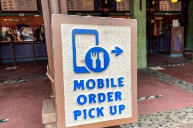 Well, We Definitely Weren’t Expecting to Find the PERFECT Mobile Order Spot at Disney World HERE!