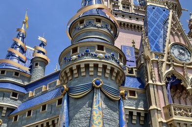 Taking a Closer Look at Cinderella Castle’s Current 50th Anniversary Enhancements