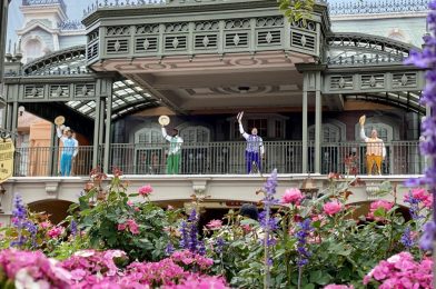 PHOTO REPORT: Magic Kingdom & Disney Springs 4/16/21 (Final Turret Cap Installed, New Cast Member Look Implemented, Disney Cruise Line Pop-Up Shop Arrives At Marketplace Co-Op, and More)