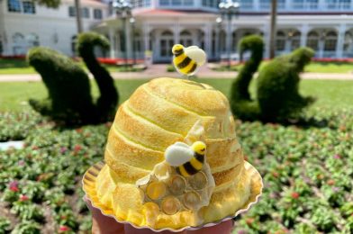 REVIEW: New Honey Bee Miniature Gateau Cake at Disney’s Grand Floridian is Un-Bee-lievably Good