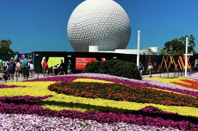 PHOTO REPORT: EPCOT 4/21/21 (EPCOT Center Drive Painting Prep, New Figment MagicBand, New PhotoPass Experience, and More)