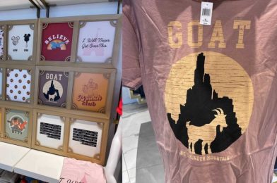 PHOTOS: Big Thunder Mountain GOAT and Other New Shirts Roll Into Walt Disney World