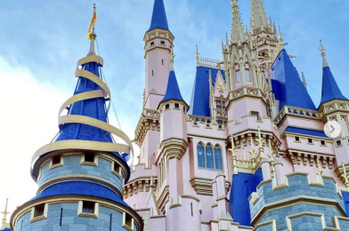 PHOTOS: First Turret-Cap Decoration Added to Cinderella Castle at Magic Kingdom Ahead of 50th Anniversary