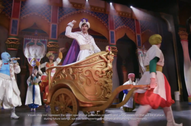 Classic “Aladdin” Show and More Coming to Walt Disney Theatre on the Disney Wish Cruise Ship