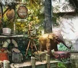 Concept Art Hints at Possible On-Ride Photo Coming to Jungle Cruise at Disneyland and Walt Disney World