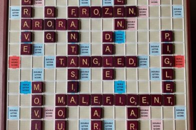 A Disney Twist on Scrabble for #NationalScrabbleDay