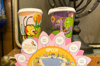 PHOTOS: Figment & Spike the Bee Tumblers Replace Plate Prizes for Spike’s Pollen-Nation Exploration Scavenger Hunt at EPCOT Flower & Garden Festival