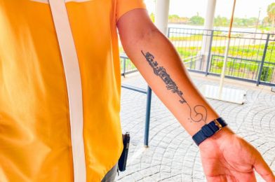 PHOTO: A Disney World Cast Member Just Won the Tattoo Game