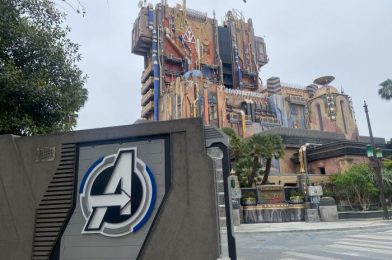 FIRST LOOK at the Map for Avengers Campus at Disneyland Resort!