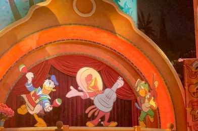 NEWS: The Three Caballeros Animatronics Have RETURNED to EPCOT’s Mexico Ride