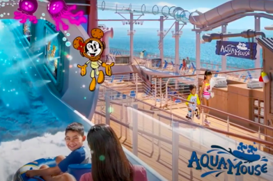 VIDEO: Get a Closer Look at the AquaMouse, Disney’s First Attraction at Sea!