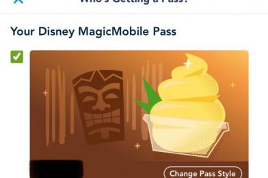 NEW Pass Designs Now Available for Disney’s MagicMobile Service!