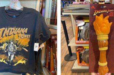 PHOTOS: NEW Indiana Jones Youth T-Shirt and Torch Toy Discovered at Disney Springs