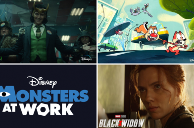 Full List of What’s Coming to Disney+ in July – Monsters At Work, Black Widow, Loki, Chip ‘n’ Dale: Park Life, and More