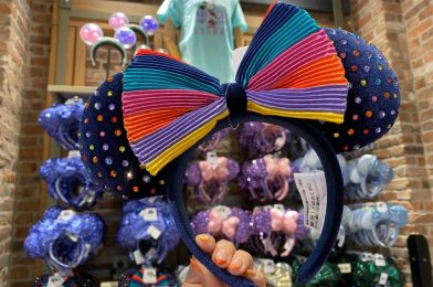 PHOTOS: New Rainbow Minnie Ear Headband Arrives at Disneyland