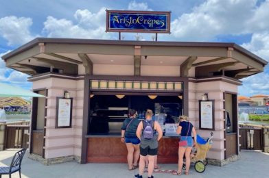 A NEW Cookies and Cream CREPE is Coming to Disney World! 🚨