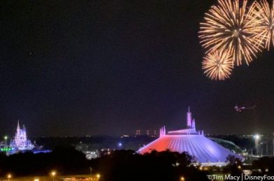 Disney World Fireworks Showtimes for the Month of July