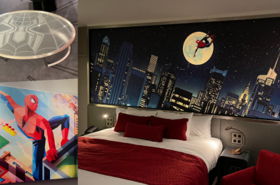 PHOTOS, VIDEO: Tour The AMAZING Spider-Man Suite in Disney’s Hotel New York – The Art of Marvel