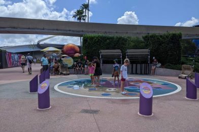 PHOTOS: Liquid Layer Water Play Area Reopens in Future World at EPCOT