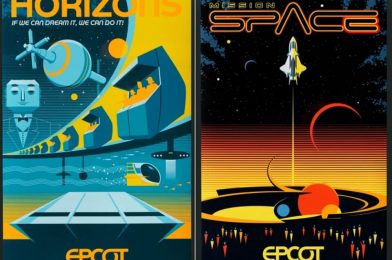 Limited Release EPCOT Horizons and Mission: Space Posters Now Available on shopDisney