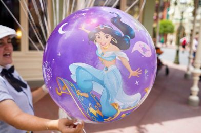 PHOTOS: New “Jasmine” Balloon Glides Into Magic Kingdom