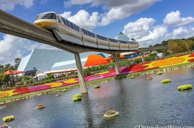 PHOTOS: EPCOT’s Monorail Station Got a New Sign!