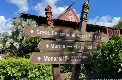 PHOTOS & VIDEOS: The Monorail Station Has Re-Opened at Disney’s Polynesian Village Resort!